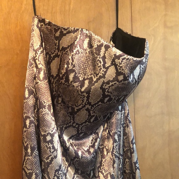 Vintage Strapless Hugo Buscati in Snake Skin - Picture 15 of 16